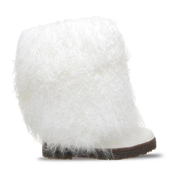 Bearpaw NWT- Women's Boetis ll Winter Boots (1294W 010) in White Sz 7 & 8 - Picture 4 of 7